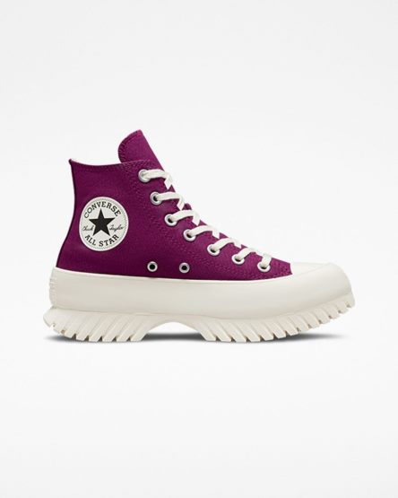 Tenisi Inalti Barbati Converse Chuck Taylor All Star Lugged 2.0 Seasonal Color Violet Negrii | RO LGPV0869